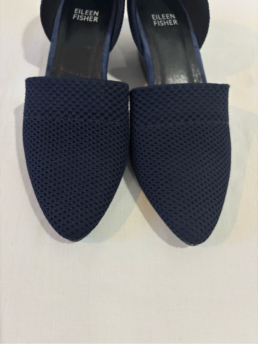 Eileen Fisher “Hallo” Knit D’Orsay Pumps - Picture 4 of 7